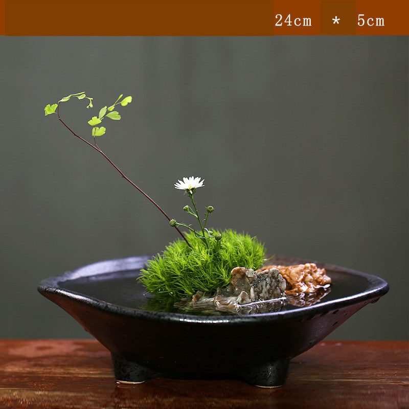 Chinese Flower Arrangement Utensils Zen Flower Pots Flawed Utensils
