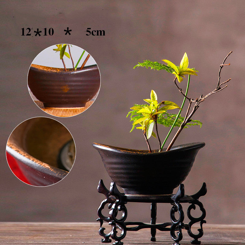 Chinese Flower Arrangement Utensils Zen Flower Pots Flawed Utensils