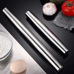 Rolling Pin Stainless Steel Rolling Stick Household Kitchen